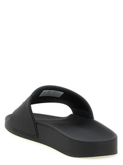 Balenciaga Black Plastic Slides - EU46/US13