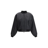 Balenciaga Black Polyamide Bomber - S
