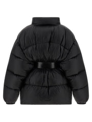 Balenciaga Black Polyamide Full-Length Jacket - S