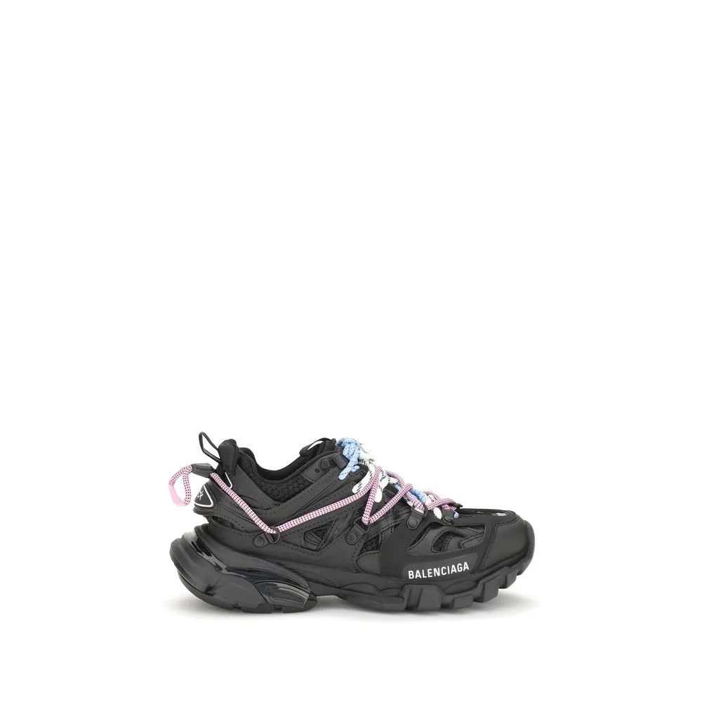 Balenciaga Schwarze Sport-Sneakers aus Polyester