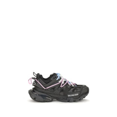 Balenciaga Schwarze Sport-Sneakers aus Polyester