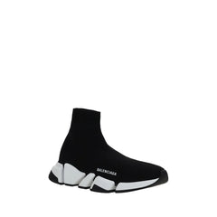 Balenciaga Black Polyester Athletic Sneakers - Sneakers