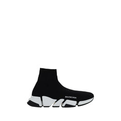 Balenciaga Black Polyester Athletic Sneakers - Sneakers