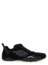 Balenciaga Black Polyester Athletic Sneakers - EU44/US11