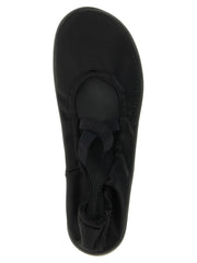 Balenciaga Black Polyester Ballet Flats