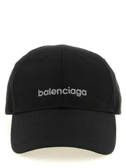 Balenciaga Black Polyester Cap (Baseball Hat) - L