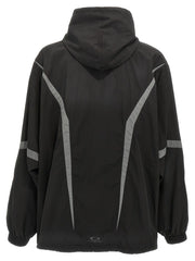 Balenciaga Black Polyester Shell Jacket - M