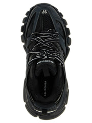 Balenciaga Black Polyethylene Athletic Sneakers