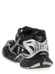 Balenciaga Black Polyethylene Athletic Sneakers - EU36/US6