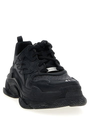 Balenciaga Black Polyethylene Athletic Sneakers - EU45/US12
