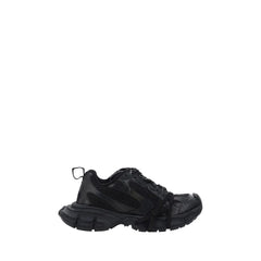 Balenciaga Black Polyurethane Chunky Sneakers