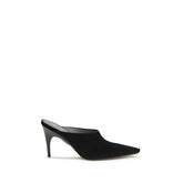 Balenciaga Black Suede Leather High Heel Pumps