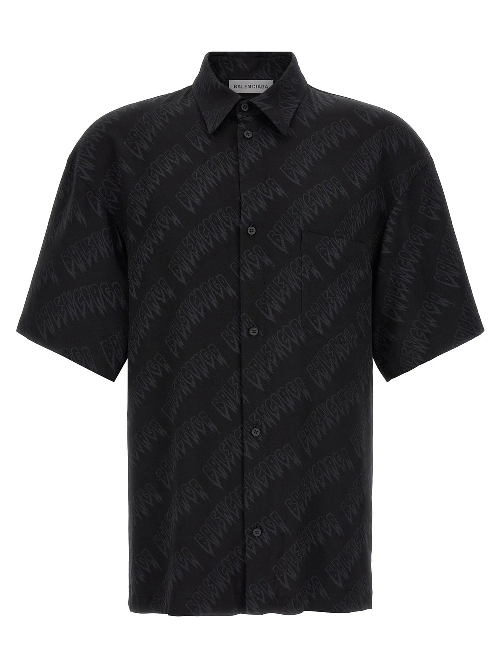 Balenciaga Black Viscose Blouse