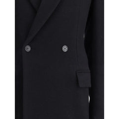 Balenciaga Black Wool Coat