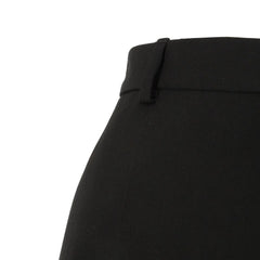 Balenciaga Black Wool Flared Pants - XS