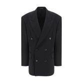 Balenciaga Black Wool Oves Aries Blazer - IT36 | XS