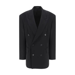 Balenciaga Black Wool Oves Aries Blazer - IT36 | XS