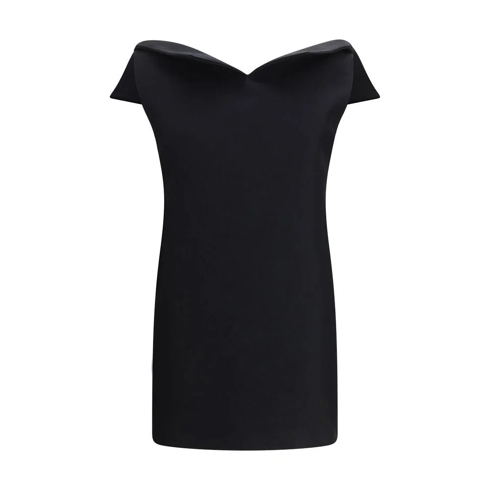 Balenciaga Black Wool Oves Aries Cocktail Dress - IT38 | S