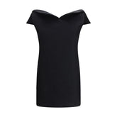 Balenciaga Black Wool Oves Aries Cocktail Dress - IT38 | S