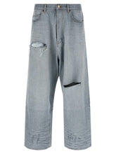 Balenciaga Blue Cotton Relaxed Fit Jeans - S