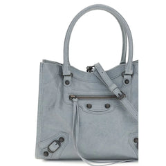 Balenciaga Blue Lamb Ovis Aries Aries Shoulder Bag