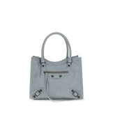 Balenciaga Blue Lamb Ovis Aries Aries Shoulder Bag
