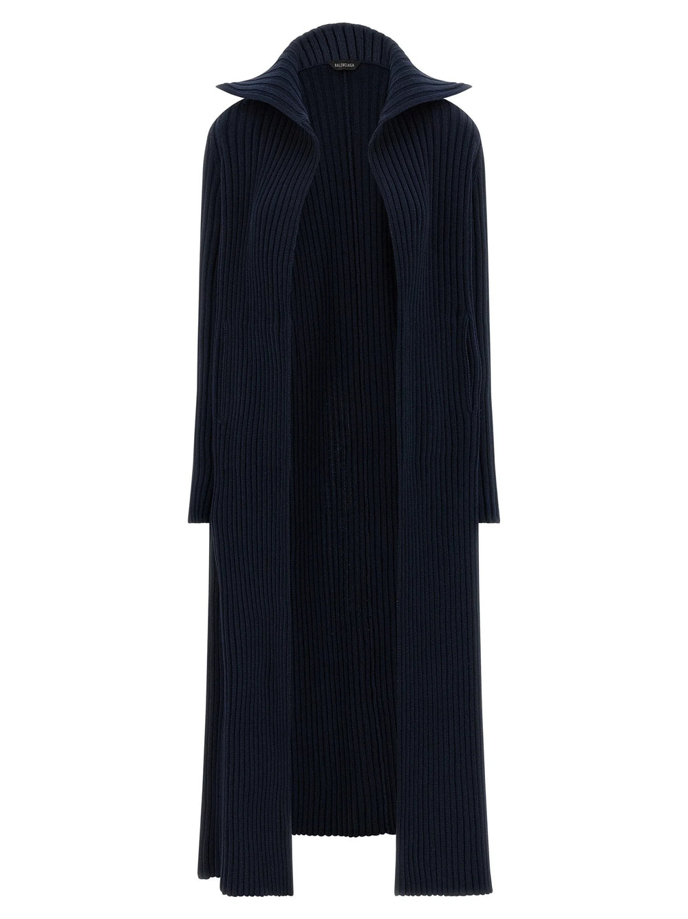 Balenciaga Blue Polyester Cardigan