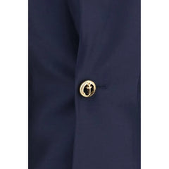 Balenciaga Blue Wool Oves Aries Casual Dress
