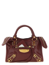 Balenciaga Bordeaux Goatskin Handbag