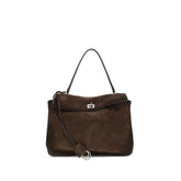 Balenciaga Brown Calf Leather Bos Taurus Shoulder Bag - Shoulder Bags
