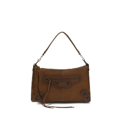 Balenciaga Brown Lamb Ovis Aries Shoulder Bag