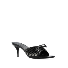 Balenciaga Cagole 70 Leather Sandals - Sandals