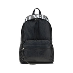 Balenciaga Crinkle Effect Backpack - Backpacks