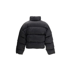Balenciaga Cropped Puffer Jacket with logo motif - L - Puffer Jackets