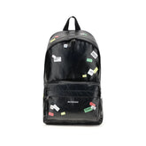 Balenciaga Explorer Backpack with printed stickers - Backpacks