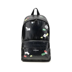 Balenciaga Explorer Backpack with printed stickers - Backpacks