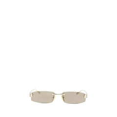 Balenciaga Gold Metal Sunglasses