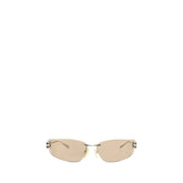 Balenciaga Gold Metal Sunglasses