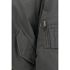 Balenciaga Gray Cotton Bomber - M