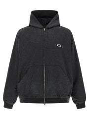 Balenciaga Gray Cotton Sweatshirt