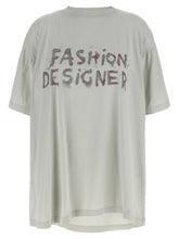 Balenciaga Gray Cotton T-Shirt - 2