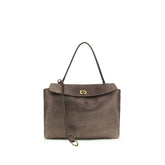 Balenciaga Gray Lamb Ovis Aries Aries Shoulder Bag