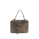 Balenciaga Gray Lamb Ovis Aries Aries Shoulder Bag