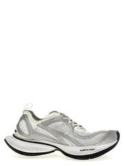 Balenciaga Gray Polyester Athletic Sneakers