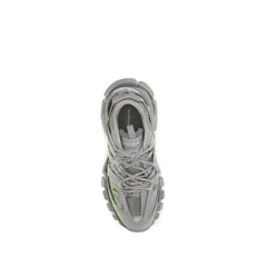 Balenciaga Gray Polyester Athletic Sneakers
