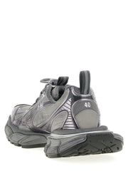 Balenciaga Gray Polyester Athletic Sneakers