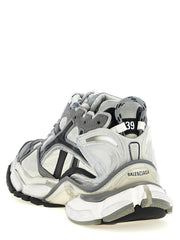 Balenciaga Gray Polyethylene Athletic Sneakers