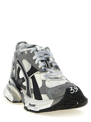 Balenciaga Gray Polyethylene Athletic Sneakers