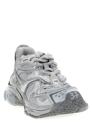 Balenciaga Gray Polyethylene Athletic Sneakers