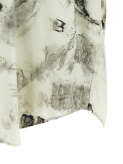 Balenciaga Gray Viscose Blouse - IT52 | XL